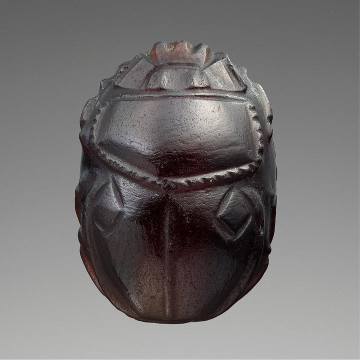 Scarab Link Glass Bracelet