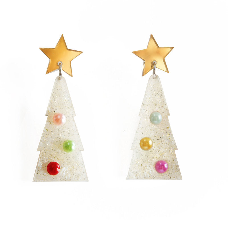 Christmas Wreaths Earrings by Laliblue