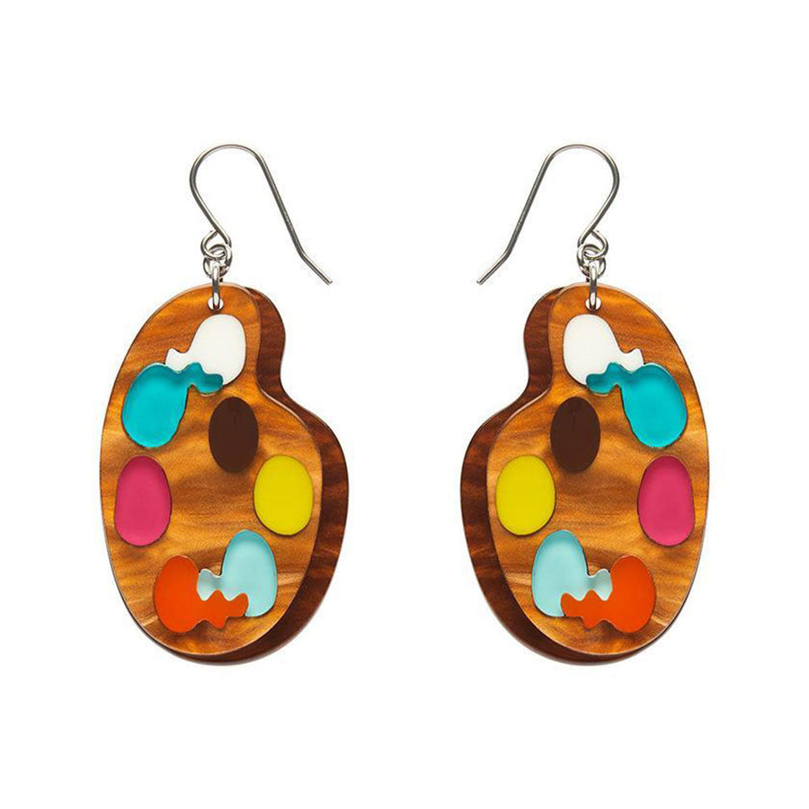 In Living Colour Drop Earrings by Erstwilder image