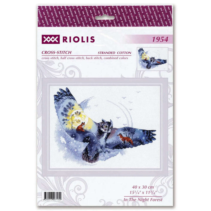 In The Night Forest R1954 Counted Cross Stitch Kit