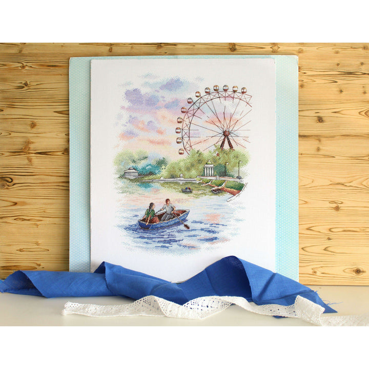 In the Park SNV-748 Counted Cross Stitch Kit