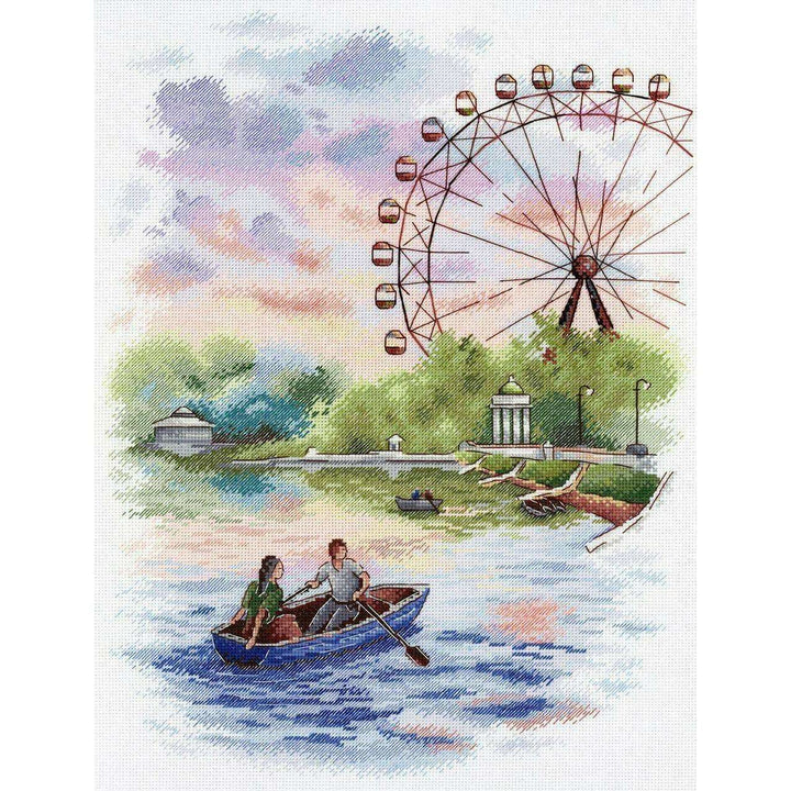 In the Park SNV-748 Counted Cross Stitch Kit
