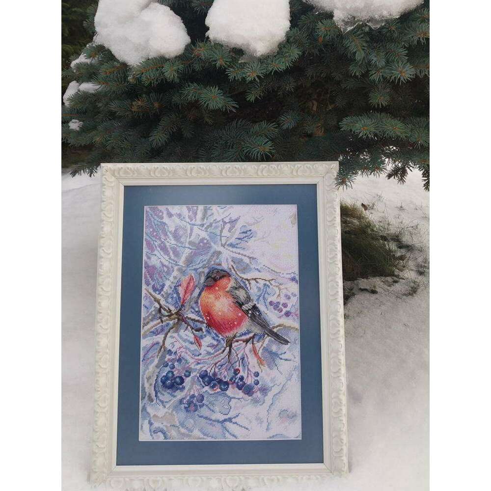 In the Snowing Forest SNV-665 Counted Cross Stitch Kit
