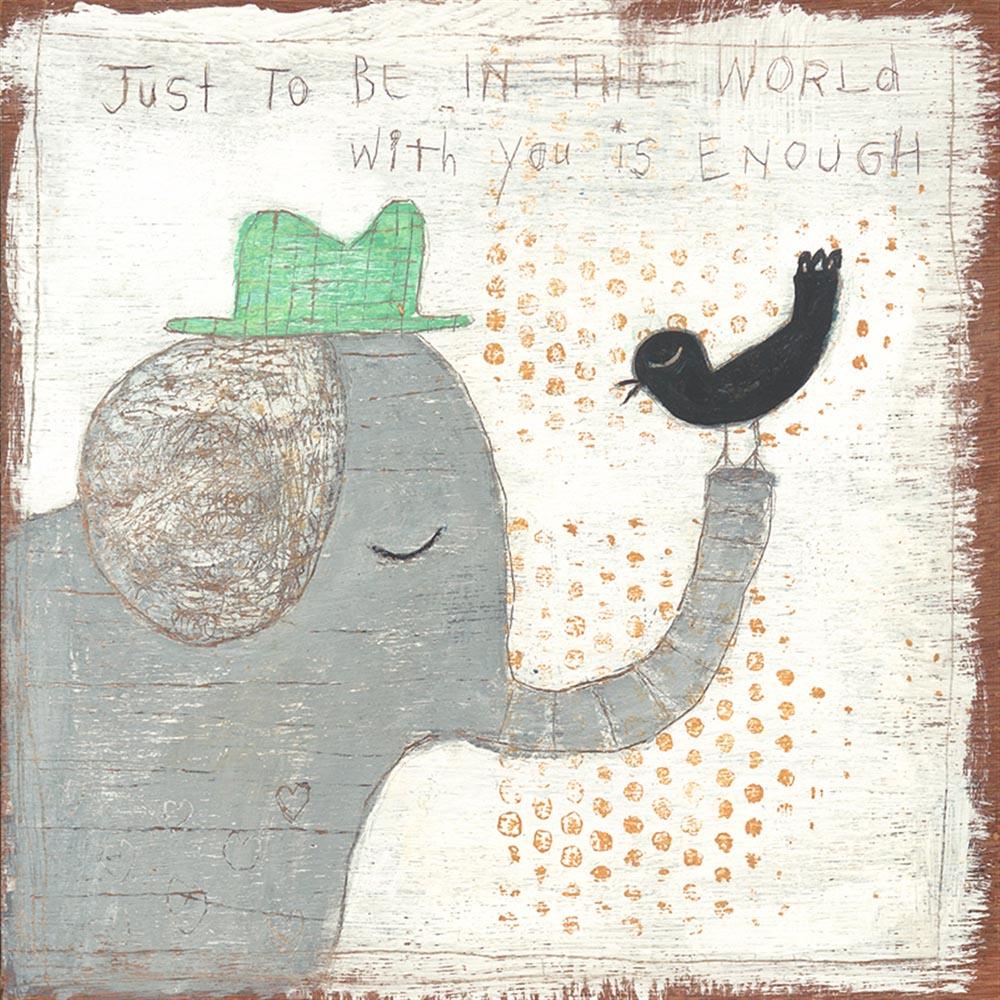 "In the World With You" Art Print - Quirks!