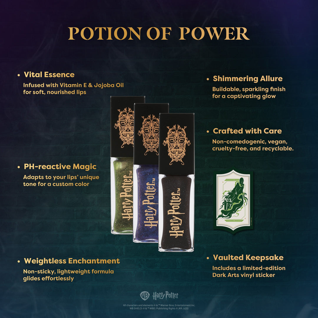 HP Dark Arts | Death Eater Bite Color Changing Shimmer Lip Oil