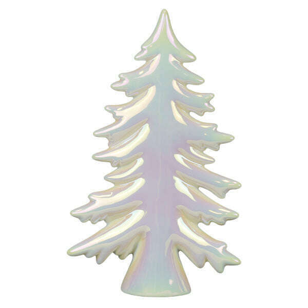 Old World Christmas Iridescent Ceramic Trees Set