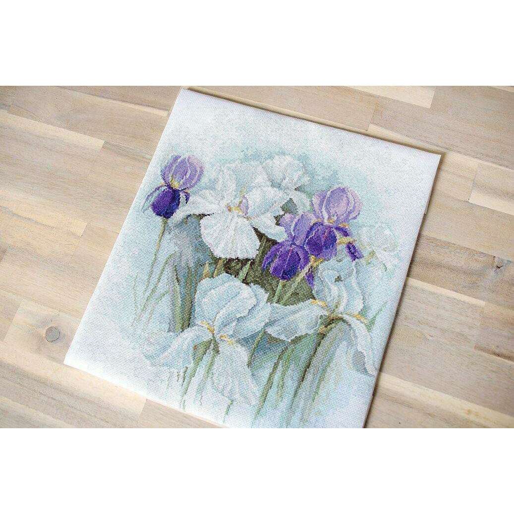 Irises B2367L Counted Cross-Stitch Kit