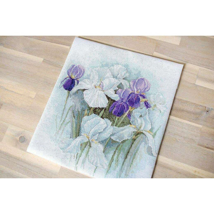 Irises B2367L Counted Cross-Stitch Kit