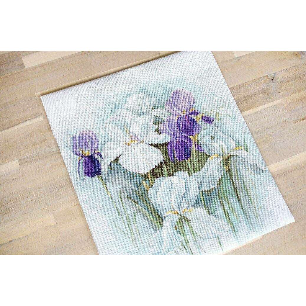 Irises B2367L Counted Cross-Stitch Kit