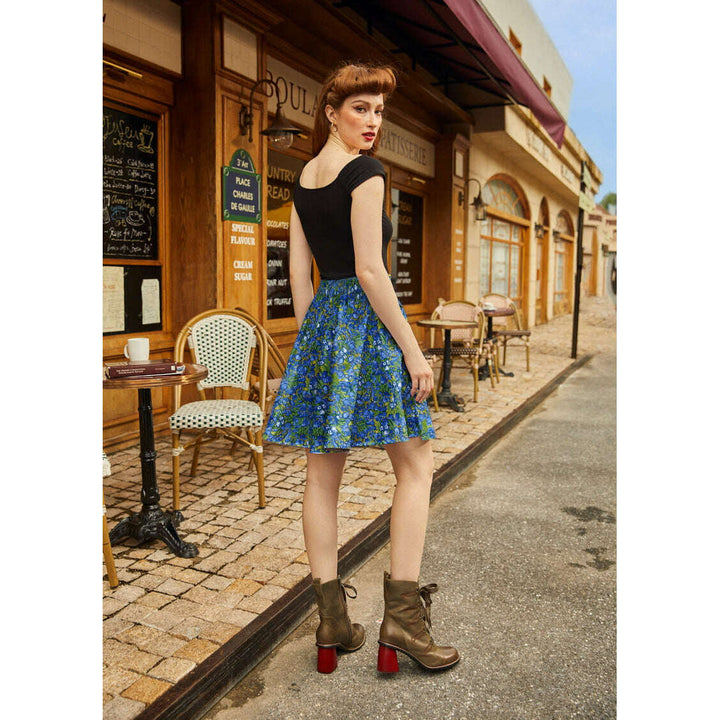 Irises Skater Skirt