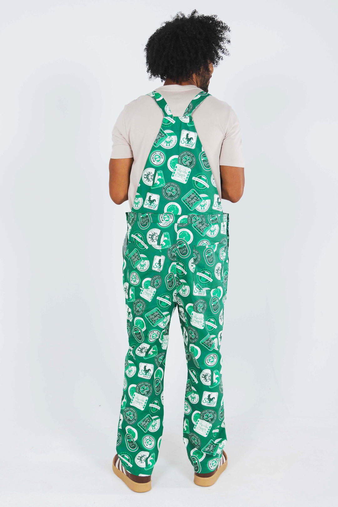 The Irish Pub | Green Irish Coasters Unisex Overalls