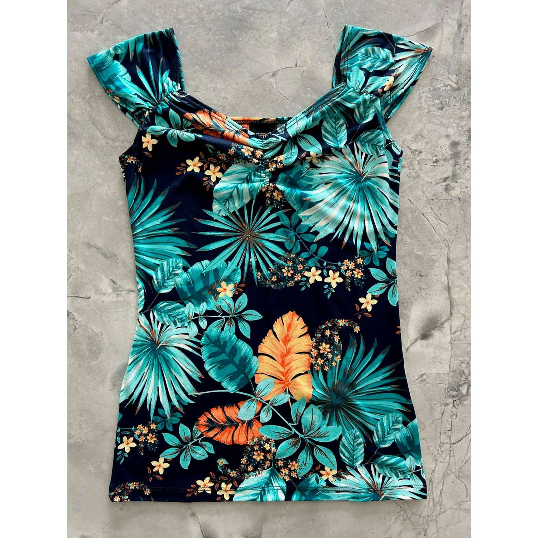 Isabel Top in Tropical
