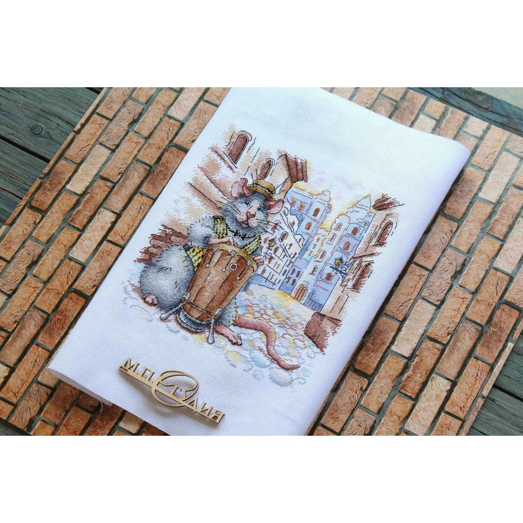 Italian Streets SNV-699 Counted Cross Stitch Kit