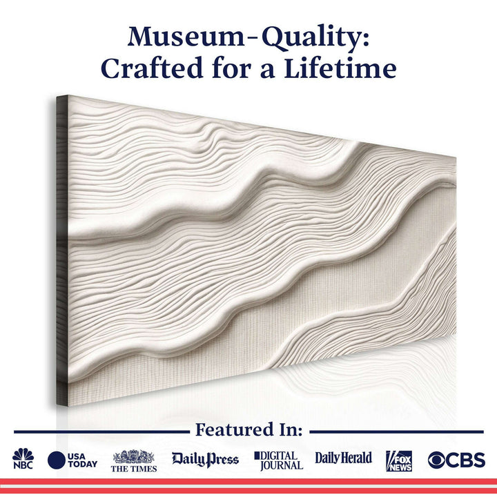 Ivory Abstract Wall Art II