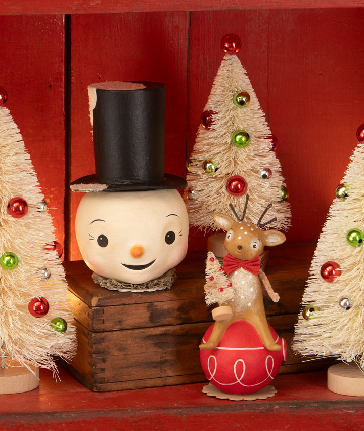 Reindeer on Ornament by Bethany Lowe Designs, image 4