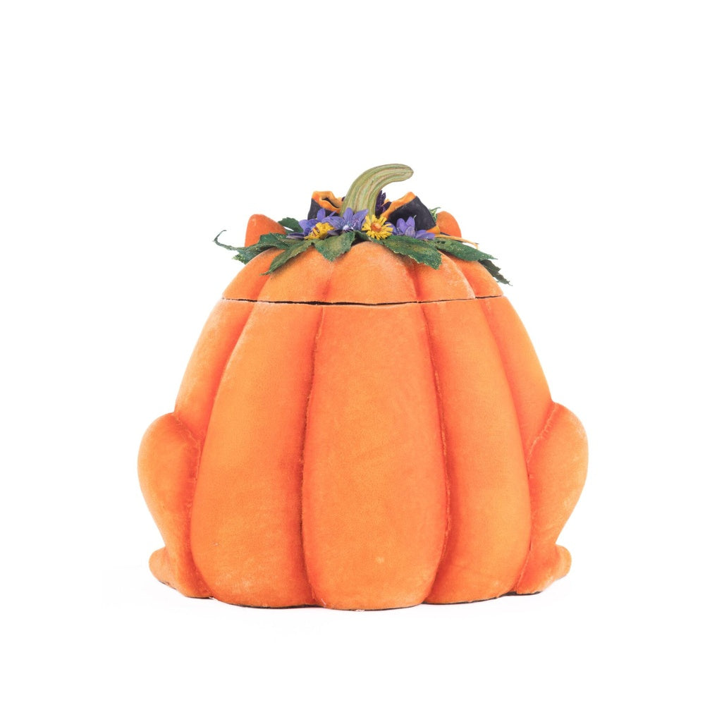 Jackie The Kitty Cat Pumpkin Candy Container by Katherine's Collection  3