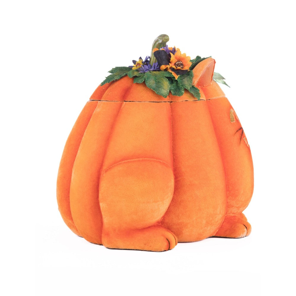 Jackie The Kitty Cat Pumpkin Candy Container by Katherine's Collection  4