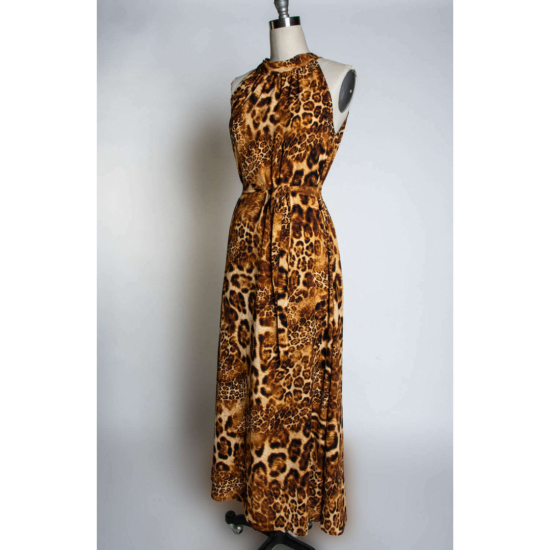 Jane Maxi Dress - Multi-Leopard
