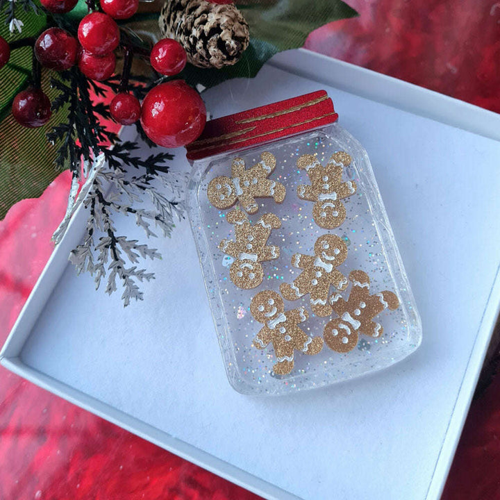 Jar Of Gingers Brooch by Cherryloco Jewellery 3