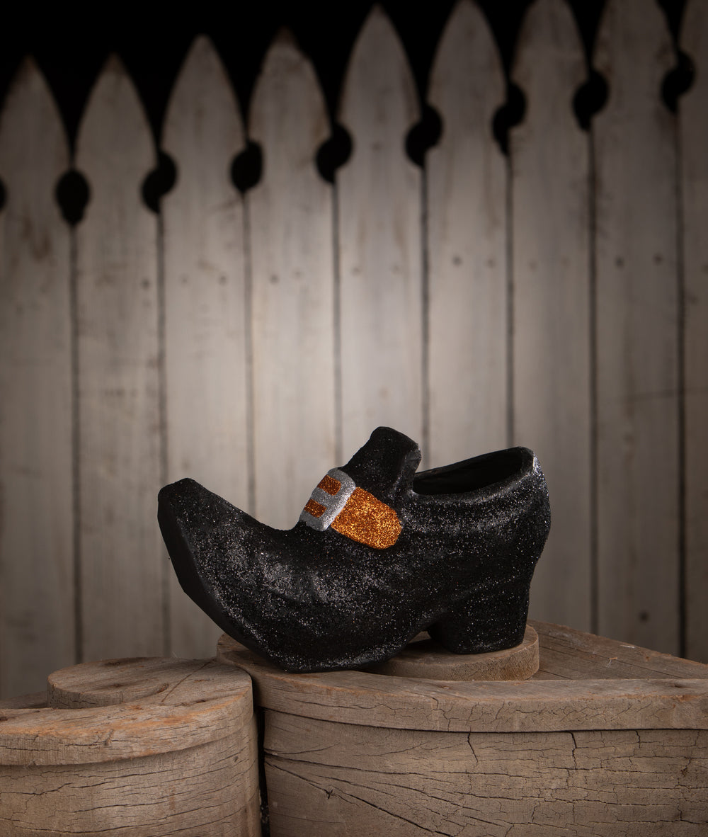 Old Witch's Shoe Paper Mache by Bethany Lowe Designs, image 2