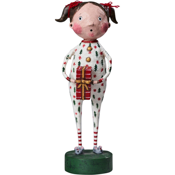 Jenny's Christmas Jammies Lori Mitchell Holiday Figurine - Quirks!