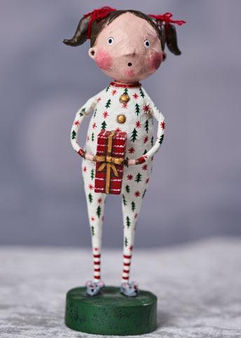 Jenny's Christmas Jammies Lori Mitchell Holiday Figurine - Quirks!