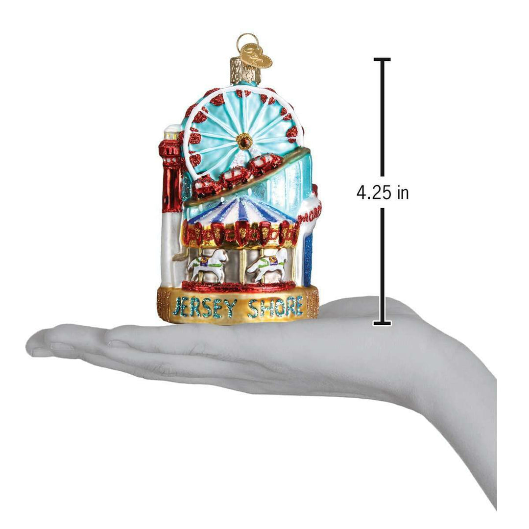 Old World Christmas Jersey Shore Blown Glass Ornament