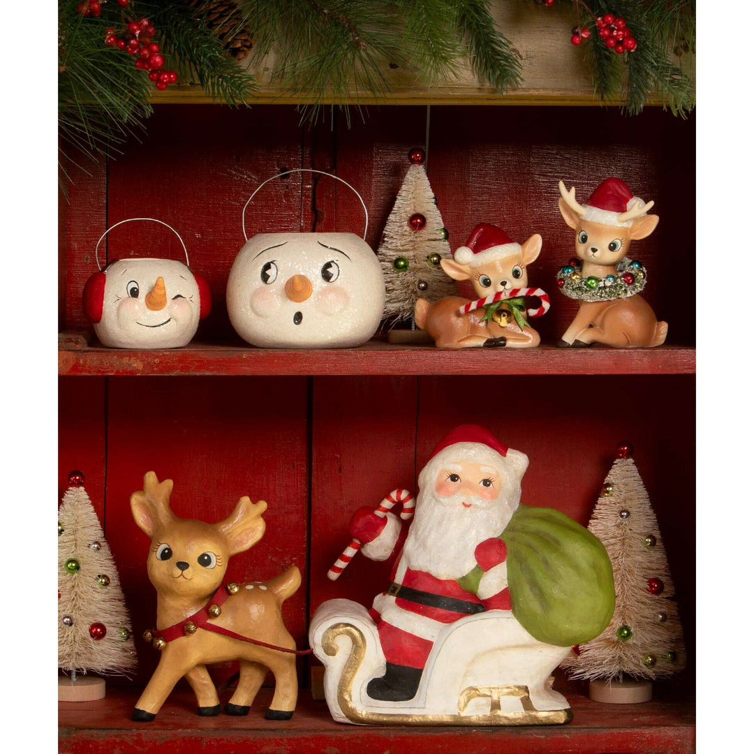 Jingle Santa's Reindeer by Bethany Lowe Designs, image 4