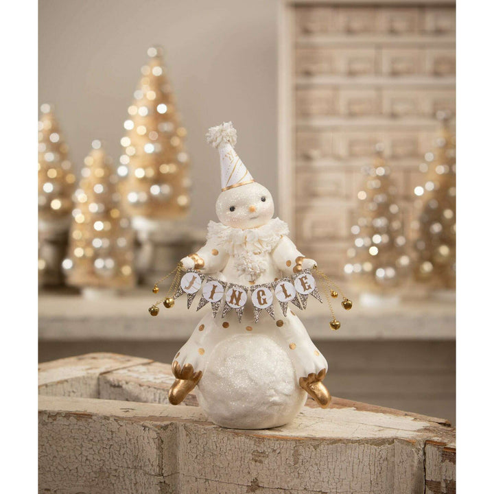 Jingle Snowman on Snowball by Bethany Lowe Designs, christmas decor