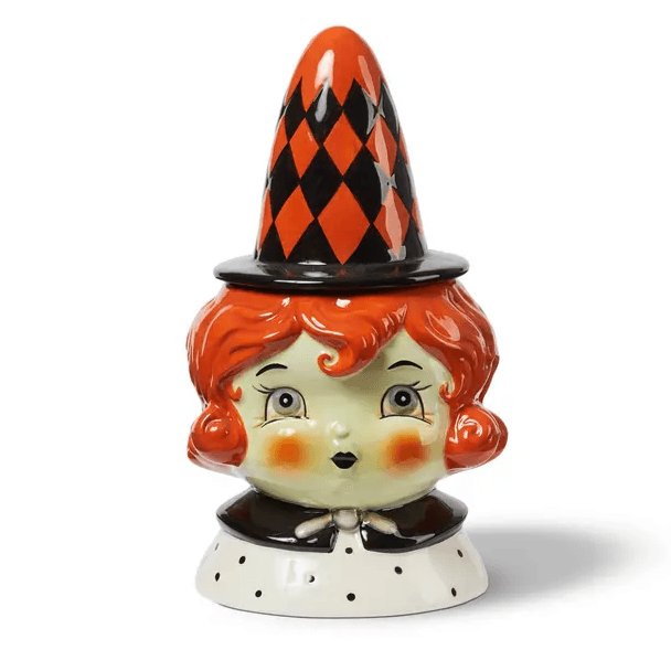 Johanna Parker Carnival Cottage Witch Canister - Quirks!