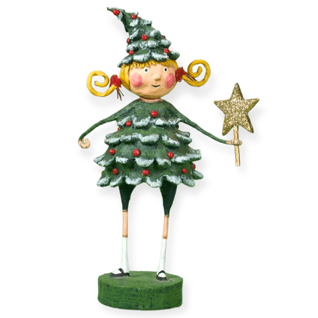 Jolly Holly Figurine by Lori Mitchell - Quirks!