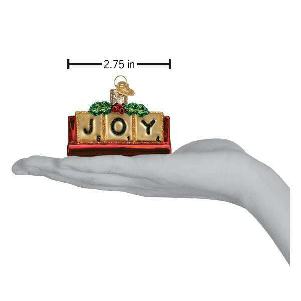 Joy Ornament