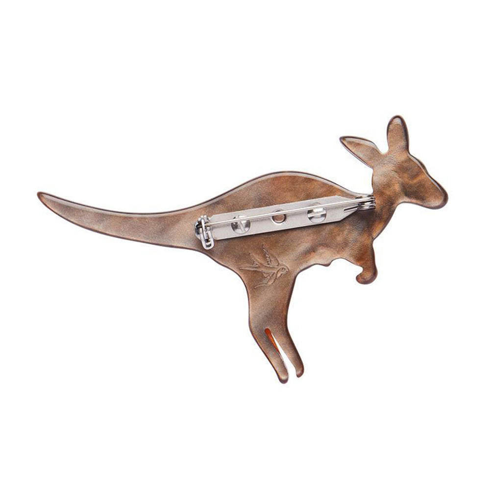 Joy the Kangaroo Brooch by Erstwilder image 1