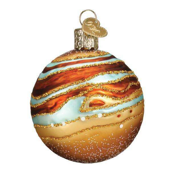 Old World Christmas Jupiter Blown Glass Ornament