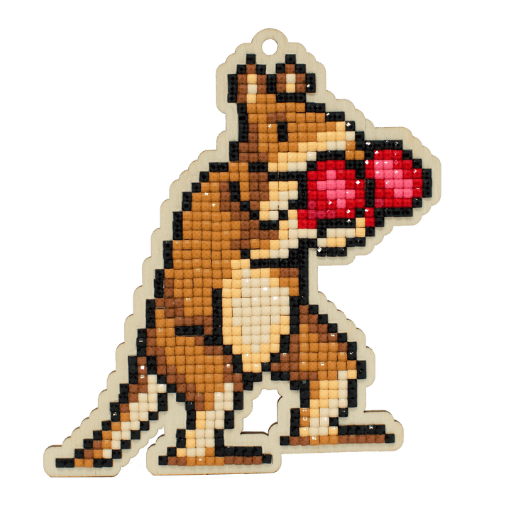Kangaroo CSw364 Diamond Painting on Plywood Kit