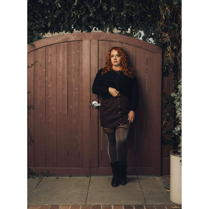Kaylee: Temptation at Twilight Thigh Highs. Petite to Plus Size