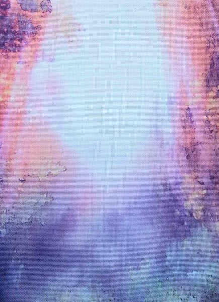 Lilac Sunset Designer Printed AIDA Fabric. Canvas for embroidery with an applied background  KF-1061A