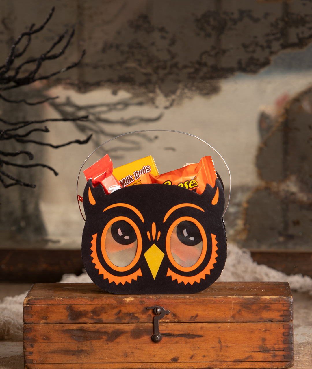 Owl Bucket Luminary by Bethany Lowe Designs, image 2