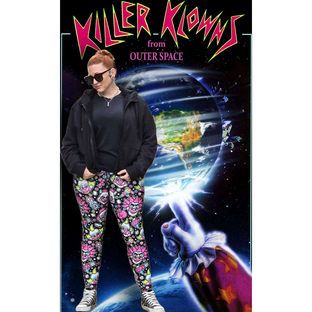 Killer Klowns From Outer Space - Semi-Exclusive Themed Leggings Box (High-quality Handcrafted)