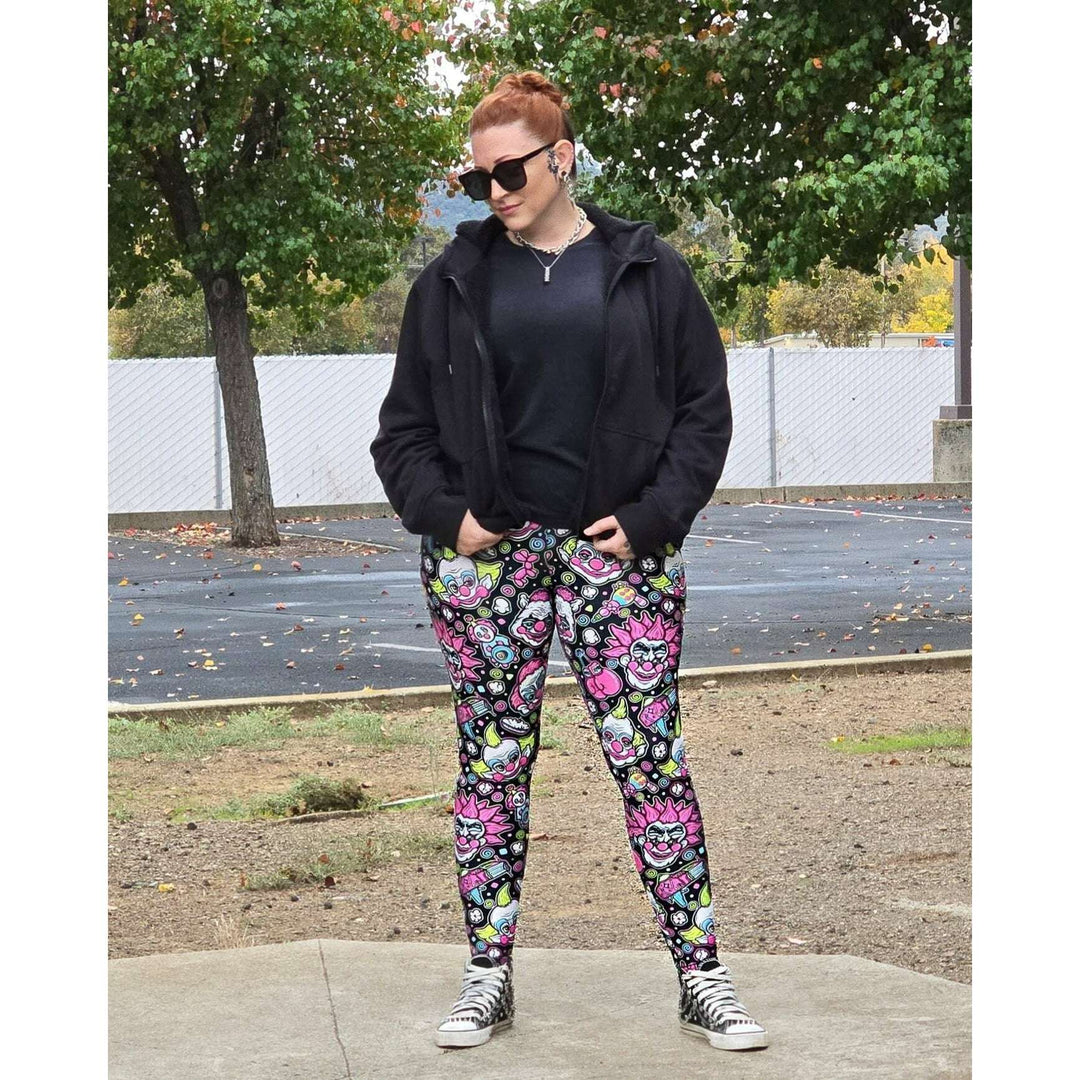Killer Klowns From Outer Space - Semi-Exclusive Themed Leggings Box (High-quality Handcrafted)