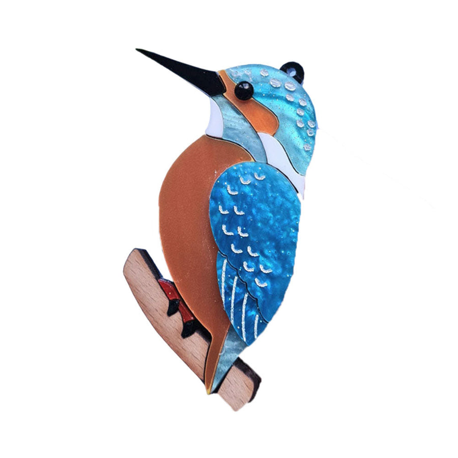 Kingfisher Brooch by Cherryloco Jewellery - 13701 1