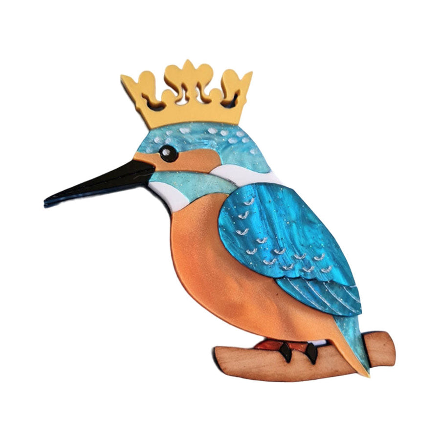 Kingfisher Brooch by Cherryloco Jewellery 1