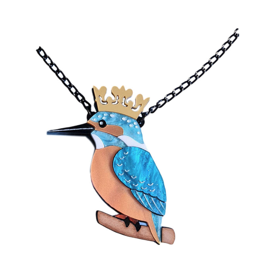 Kingfisher Necklace by Cherryloco Jewellery 1
