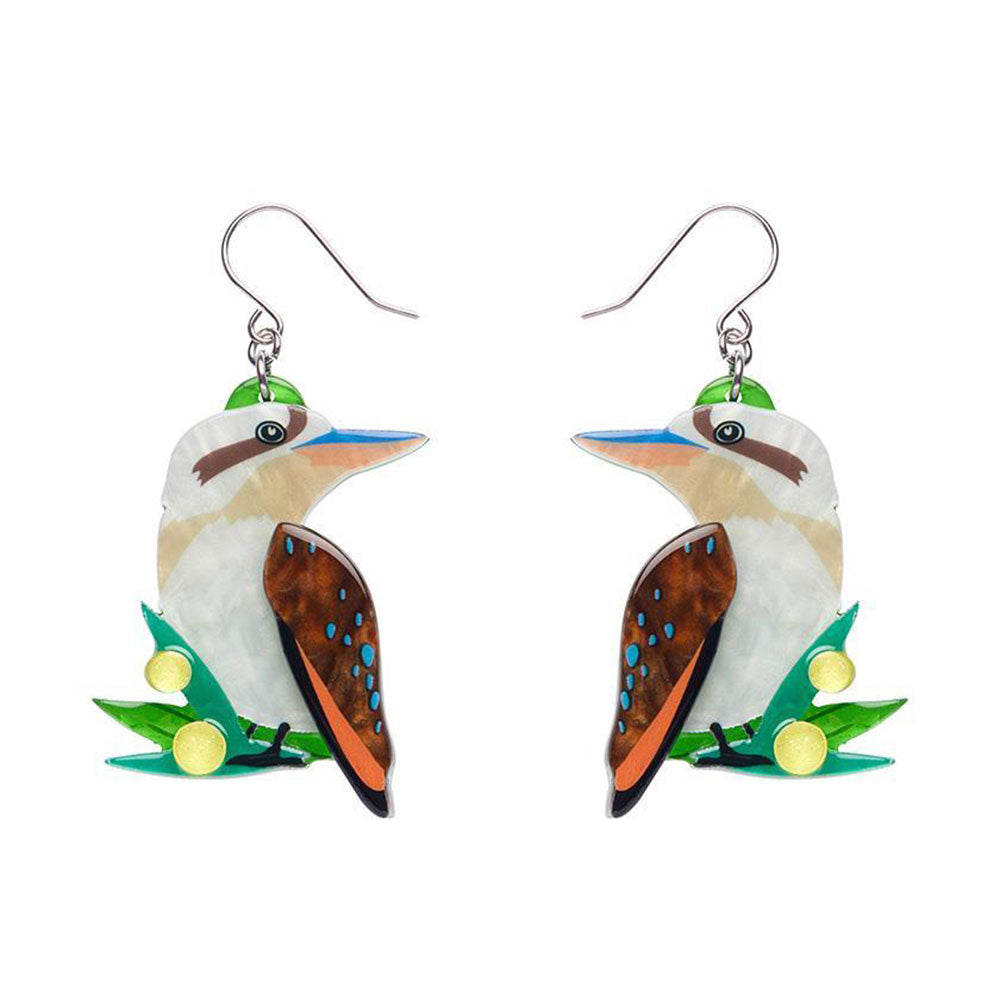 Kirby the Kookaburra Drop Earrings by Erstwilder image