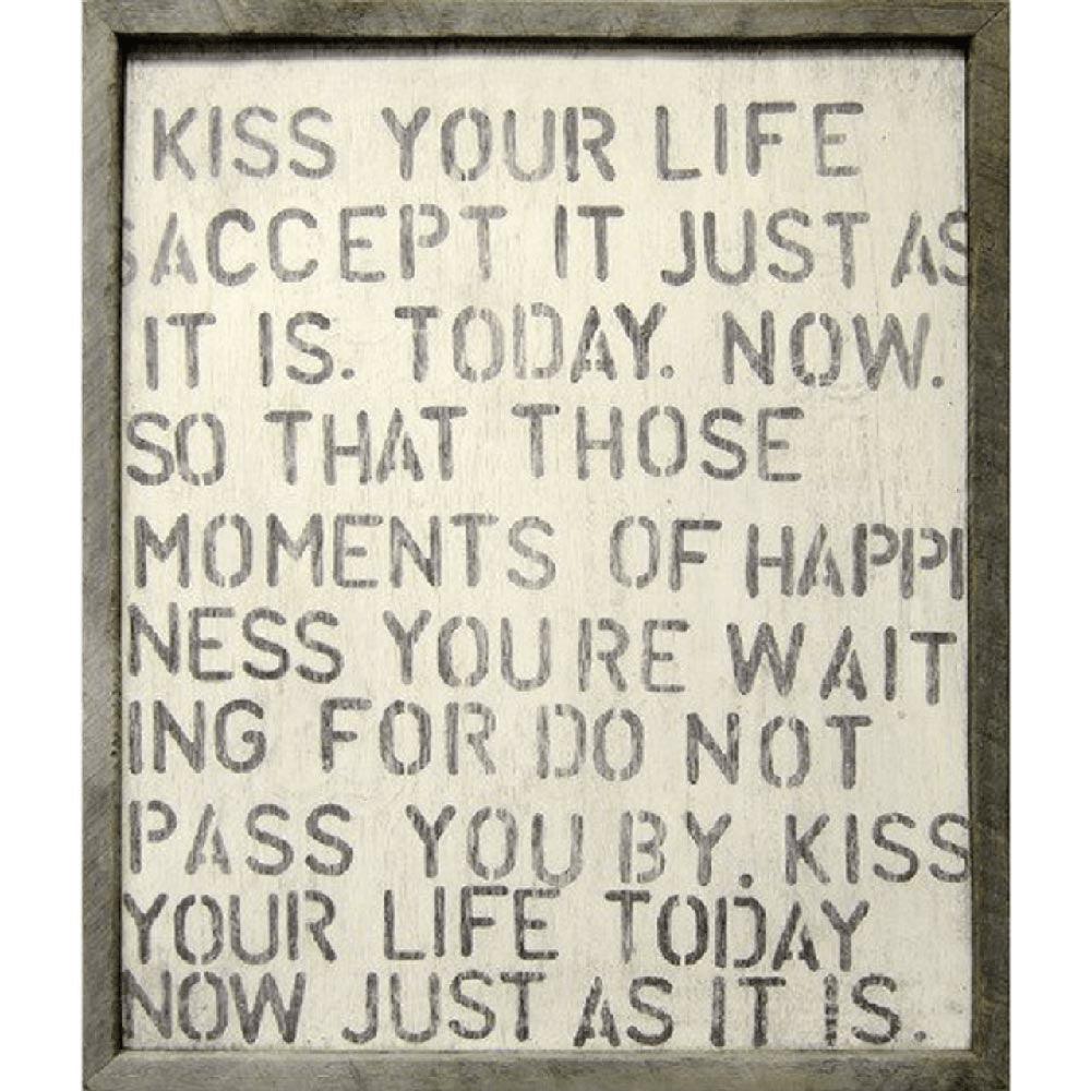 "Kiss Your Life" Art Print - Quirks!