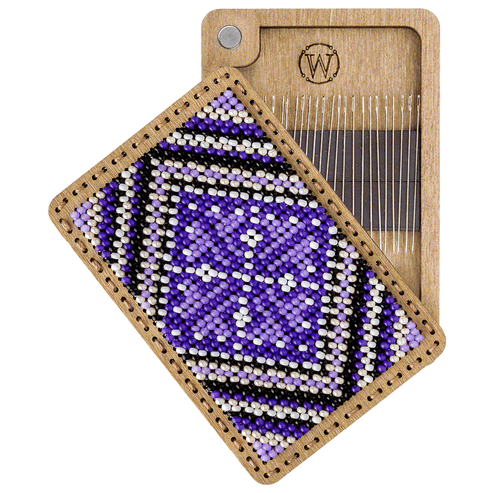 Bead Embroidery Kit for creating a needle box FLZB(N)-092