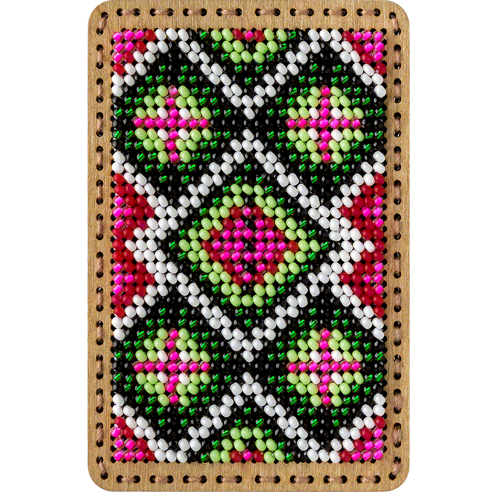 Bead Embroidery Kit for creating a needle box FLZB(N)-093