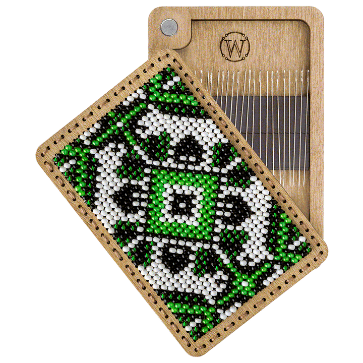 Bead Embroidery Kit for creating a needle box FLZB(N)-094