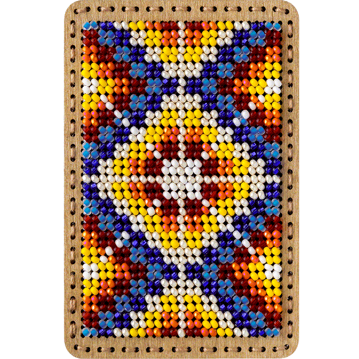 Bead Embroidery Kit for creating a needle box FLZB(N)-096