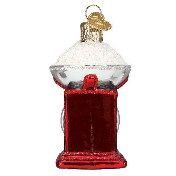 Old World Christmas Kitchen Scale Blown Glass Ornament